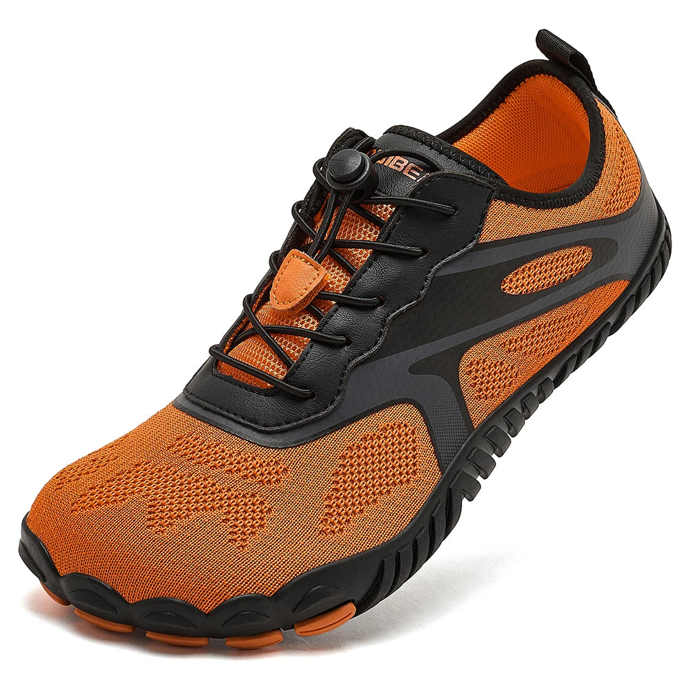 HOBIBEAR Unisex Barefoot Shoes for Men Women Wide Toe Beach Walking Sneakers Zero Drop Outdoor Elastic Band Running Shoes