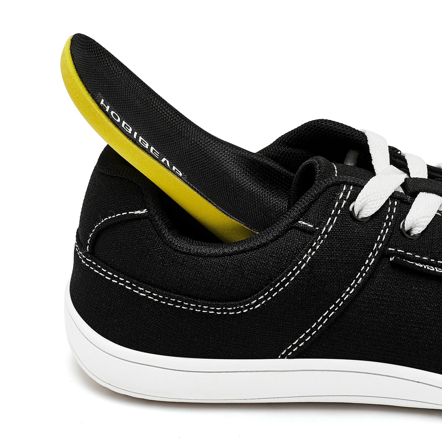 HOBIBEAR Unisex Barefoot Shoes for Men Women Wide Minimalist Walking Sneakers Lace-Up Outdoor Lightweight Running Shoes