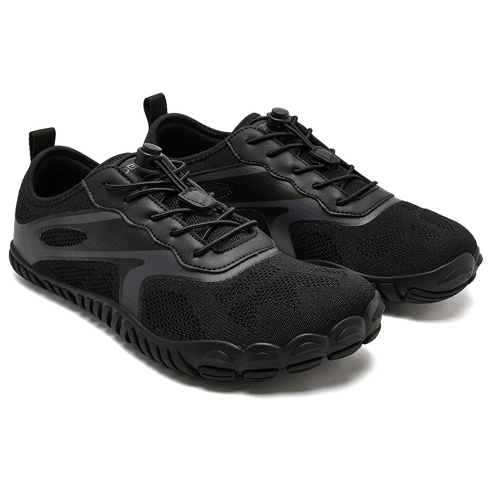 HOBIBEAR Unisex Barefoot Shoes for Men Women Wide Toe Beach Walking Sneakers Zero Drop Outdoor Elastic Band Running Shoes